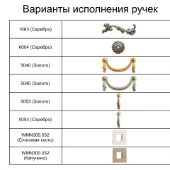 Спальный гарнитур Тиффани Premium черная/серебро в Игриме - igrim.mebel24.online | фото 7