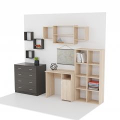 Стеллаж 8 секций (дуб сонома) в Игриме - igrim.mebel24.online | фото 5
