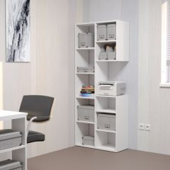 Стеллаж Элемент-2 (белый) в Игриме - igrim.mebel24.online | фото 3
