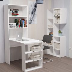 Стеллаж Элемент-2 (белый) в Игриме - igrim.mebel24.online | фото 4