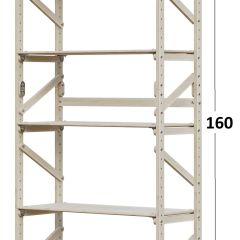 Стеллаж Конструктор Арт.С1600-1 в Игриме - igrim.mebel24.online | фото 2