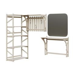 Стеллаж Конструктор Арт.С1600-1 в Игриме - igrim.mebel24.online | фото 5