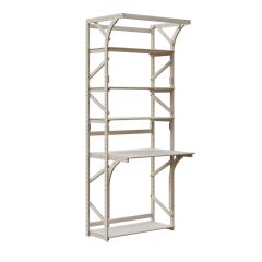 Стеллаж+стол Конструктор Арт.СRСт1-1 в Игриме - igrim.mebel24.online | фото