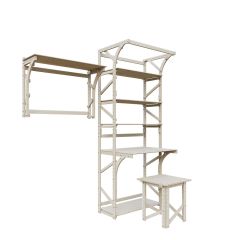 Стеллаж+стол Конструктор Арт.СRСт1-1 в Игриме - igrim.mebel24.online | фото 5