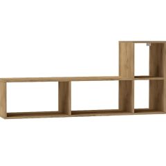 Стеллаж универсальный (ЛДСП дуб крафт золотой) в Игриме - igrim.mebel24.online | фото