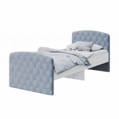 СТИЧ Кровать с мягкими спинками 900 в Игриме - igrim.mebel24.online | фото