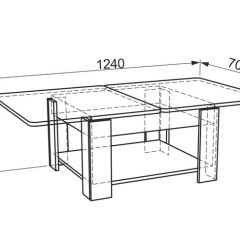 Стол-трансформер Адам-1 в Игриме - igrim.mebel24.online | фото 4