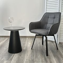 Стол журнальный KORIA #S-2 Черный M-city в Игриме - igrim.mebel24.online | фото 3