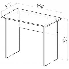 Стол компьютерный СК-16 (белый) в Игриме - igrim.mebel24.online | фото 2