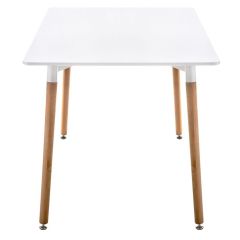 Стол деревянный Table 110 white / wood в Игриме - igrim.mebel24.online | фото 4