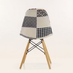 Стул Barneo N-12 Patchwork черно-белый в Игриме - igrim.mebel24.online | фото 3