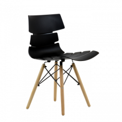 Стул Barneo N-230 Return PW-030 черный в Игриме - igrim.mebel24.online | фото 1