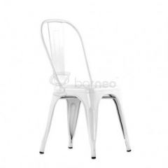 Стул Barneo N-240 Tolix (RAL9003 Белый) в Игриме - igrim.mebel24.online | фото 1