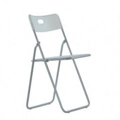 Стул Barneo N-299 Fold металлокаркас белый в Игриме - igrim.mebel24.online | фото 1