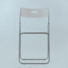 Стул Barneo N-299 Fold металлокаркас белый в Игриме - igrim.mebel24.online | фото 3