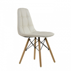 Стул Barneo N-43 Pulsante PU белый в Игриме - igrim.mebel24.online | фото 1