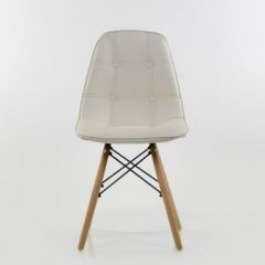 Стул Barneo N-43 Pulsante PU белый в Игриме - igrim.mebel24.online | фото 2