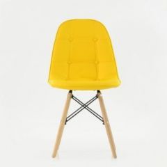 Стул Barneo N-43 Pulsante PU желтый в Игриме - igrim.mebel24.online | фото 2
