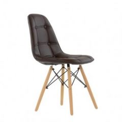 Стул Barneo N-43 Pulsante PU коричневый в Игриме - igrim.mebel24.online | фото 1