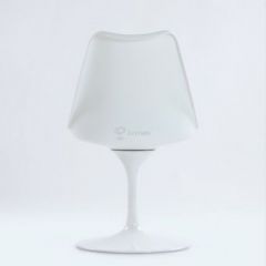 Стул Barneo N-8 Tulip style белый с красной подушкой в Игриме - igrim.mebel24.online | фото 4