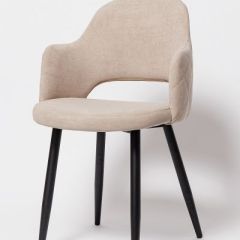Стул К-14 бежевый/черный в Игриме - igrim.mebel24.online | фото
