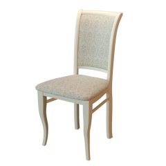 Стул М15 (жаккард №40) массив слоновая кость (2 шт.) в Игриме - igrim.mebel24.online | фото 1