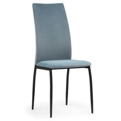 Стул на металлокаркасе Tod light blue / black в Игриме - igrim.mebel24.online | фото 3