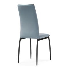 Стул на металлокаркасе Tod light blue / black в Игриме - igrim.mebel24.online | фото 5