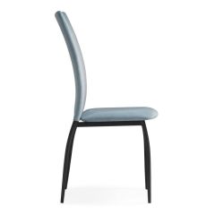 Стул на металлокаркасе Tod light blue / black в Игриме - igrim.mebel24.online | фото 7