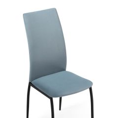 Стул на металлокаркасе Tod light blue / black в Игриме - igrim.mebel24.online | фото 9