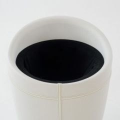 Табурет-сундучок Barneo N-9 OTTO LUX белый PU в Игриме - igrim.mebel24.online | фото 4