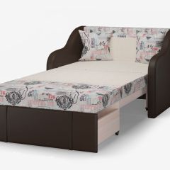 ТОМ Диван детский Hotel/к/з Reex browm в Игриме - igrim.mebel24.online | фото 2