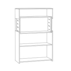 Трувор Комод с витриной 13.306 в Игриме - igrim.mebel24.online | фото 2