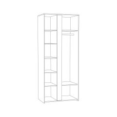 Трувор Шкаф 13.204 в Игриме - igrim.mebel24.online | фото 2