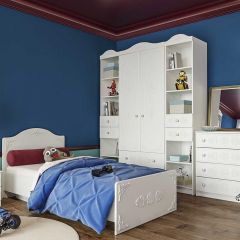 KI-KI ТД400.1 Тумба (белый/белое дерево) в Игриме - igrim.mebel24.online | фото 2