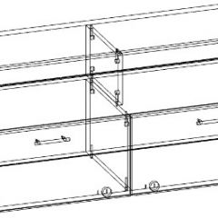 СОНАТА ТМС-1200 Тумба малая (Дуб сонома/Белый глянец) в Игриме - igrim.mebel24.online | фото 2