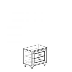 Тумба прикроватная №364 Афины в Игриме - igrim.mebel24.online | фото 2