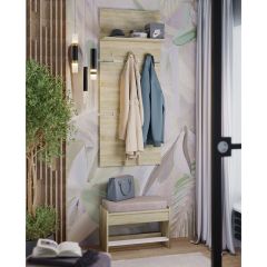Вешалка с сиденьем НКМ Эдем-1 в Игриме - igrim.mebel24.online | фото 3