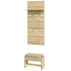Вешалка с сиденьем НКМ Эдем-1 в Игриме - igrim.mebel24.online | фото