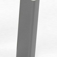 Торцевая заглушка  для цоколя h100 мм (Алюминий, Белый, Черный, Сонома) в Игриме - igrim.mebel24.online | фото