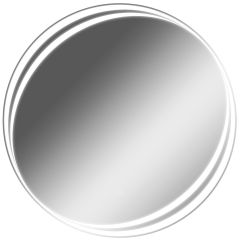 Зеркало Берг 700х700 с подсветкой Домино (GL7055Z) в Игриме - igrim.mebel24.online | фото
