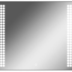 Зеркало Cosmo 90 black с подсветкой Sansa (SC1051Z) в Игриме - igrim.mebel24.online | фото
