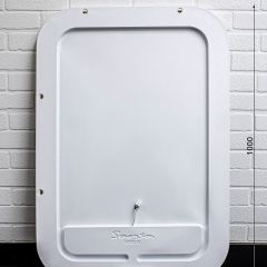 Зеркало Elis 100 white с подсветкой Sansa (SEe1045Z) в Игриме - igrim.mebel24.online | фото 5