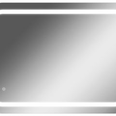 Зеркало Elis 100 white с подсветкой Sansa (SEe1045Z) в Игриме - igrim.mebel24.online | фото