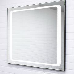 Зеркало Galaxy 120 black с подсветкой Sansa (SG1058Z) в Игриме - igrim.mebel24.online | фото 2