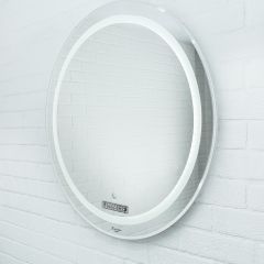 Зеркало Gia 75 white с подсветкой Sansa (SGa1044Z) в Игриме - igrim.mebel24.online | фото 2