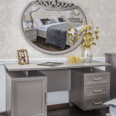 Зеркало ППУ для Туалетного стола Мокко (серый камень) в Игриме - igrim.mebel24.online | фото 2