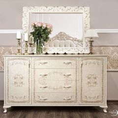 Зеркало ППУ Патрисия (крем корень глянец) в Игриме - igrim.mebel24.online | фото 2