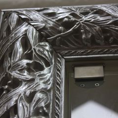 Зеркало Тиффани Premium слоновая кость/серебро (Ф/01(П) в Игриме - igrim.mebel24.online | фото 4