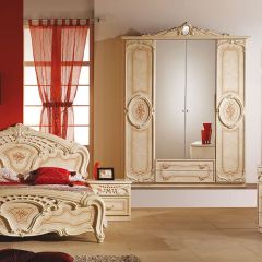 Зеркало в раме (01.150) Роза (беж) в Игриме - igrim.mebel24.online | фото 2